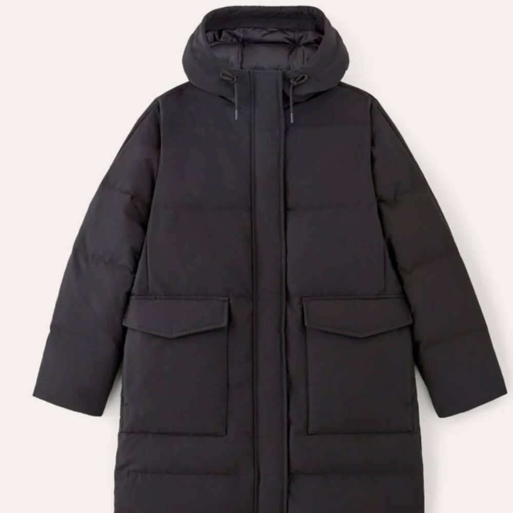 Everlane Black Puffer Jacket